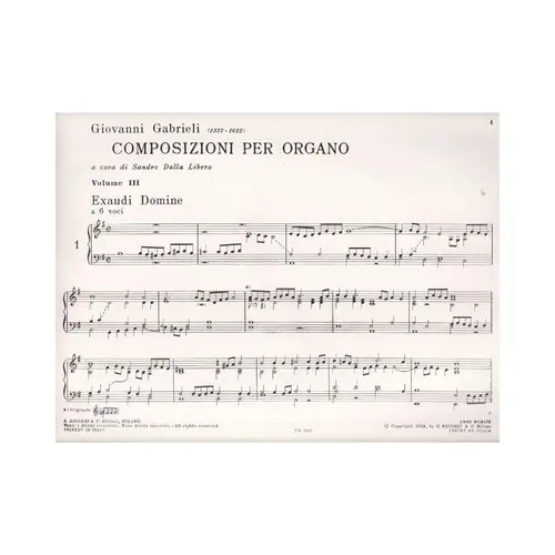 Composizioni Per Organo- Vol.3