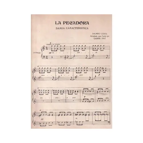 La Pecadora - Danza Caracteristica