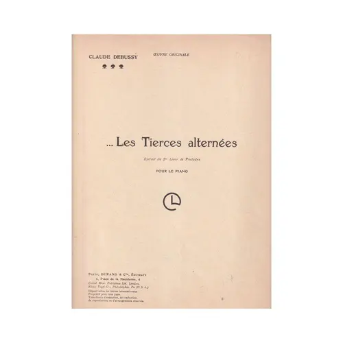 Les tierces alternées
