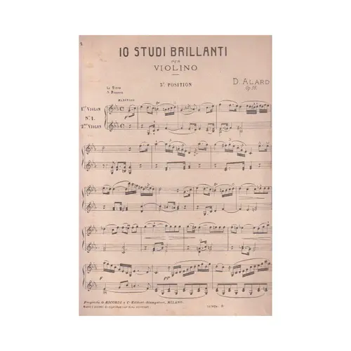 10 Studi Brillanti op.16