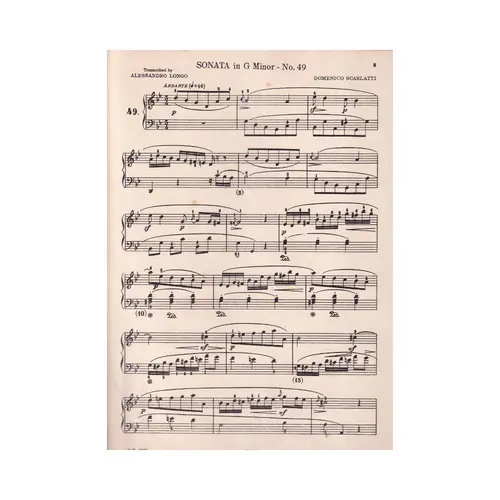Sonata in G minor n.49