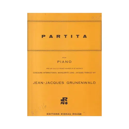 Partita pour piano