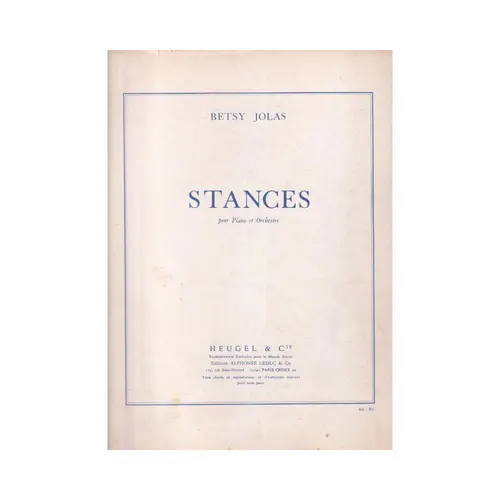 Stances