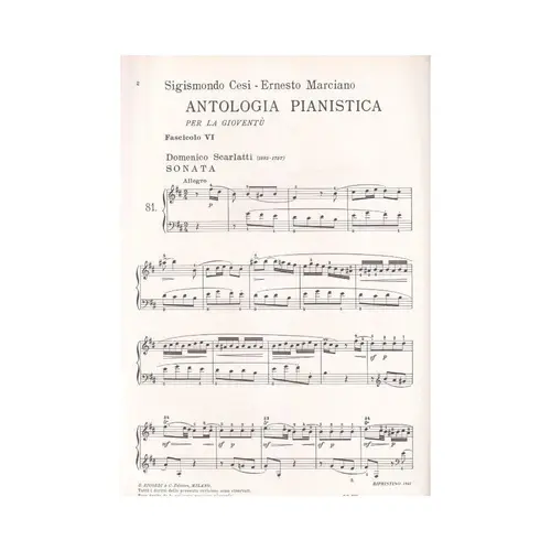 Antologia Pianistica - Vol.6