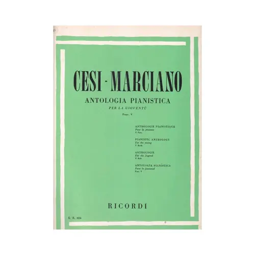 Antologia Pianistica - Vol.5