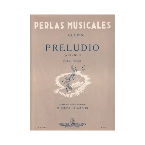 Preludio - Op.28 N.15 -Chiesa   (Edição Antiga)