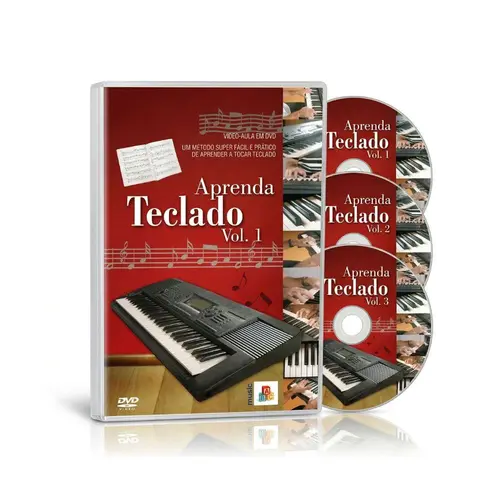 Kit Aprenda Teclado Vols 1 e 2