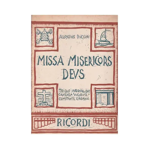 Missa Misericors Deus - regente e partes - 3 vozes desiguais