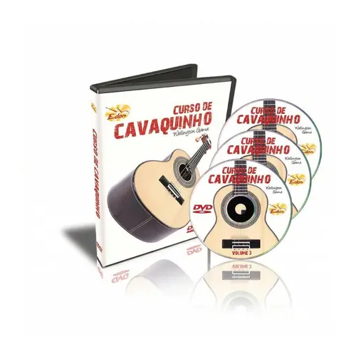 Kit Curso De Cavaquinho Vols. 1 ao 4