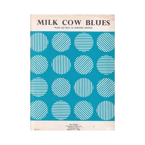 Milk Cow Blues