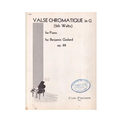 Valse Chromatique in G(5th waltz) op.88