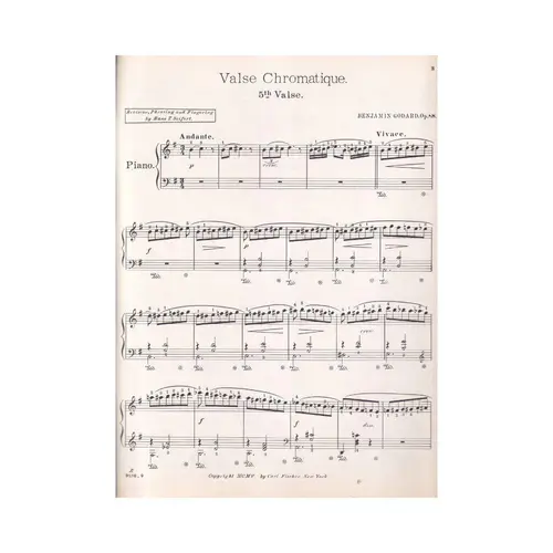 Valse Chromatique in G(5th waltz) op.88