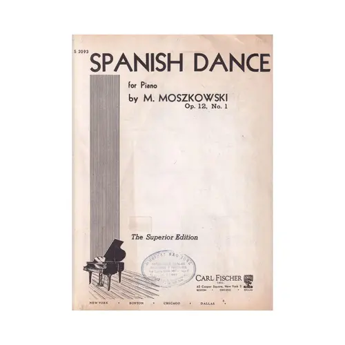 Spanish Dance op.12 n.1
