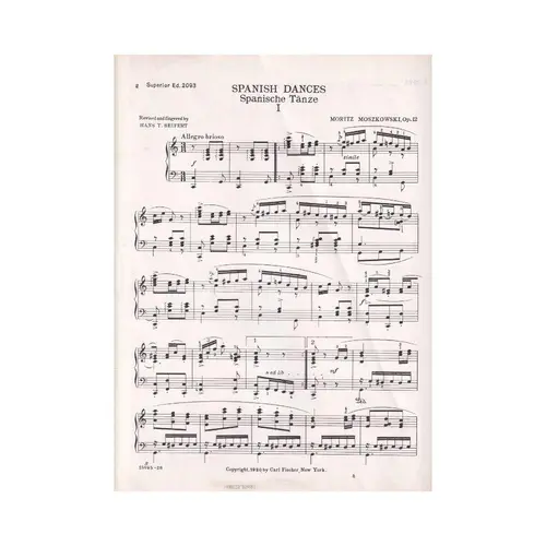 Spanish Dance op.12 n.1