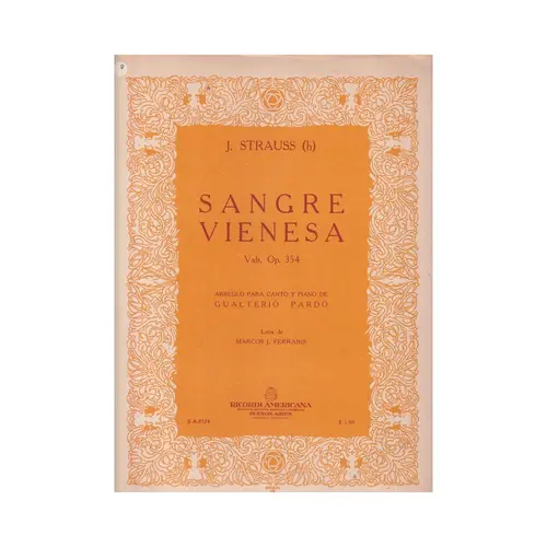 Sangre Vienesa - Op.354