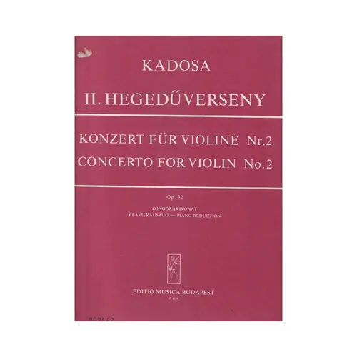 Konzert Fur Violine N.2 - Op.32
