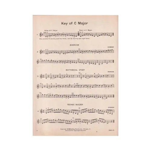 Modern Hohmann-Wohlfahrt Beginning Method For Violin Book 2  (Edição Antiga)