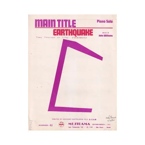 Main Title "Earthquake"