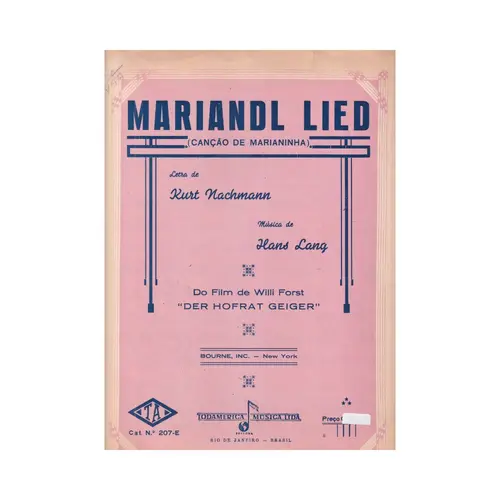 Mariandl Lied