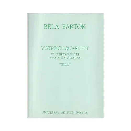 V. Streichquartett - partes