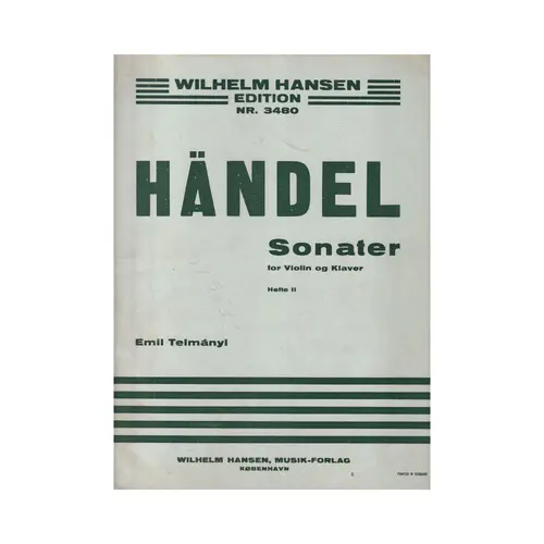 Sonater For Violin - Vol.2  (Edição Antiga)