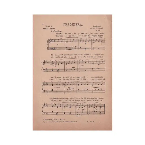 IL CANZONIERE PATRIOTTICO - Del Piccolo Italiano