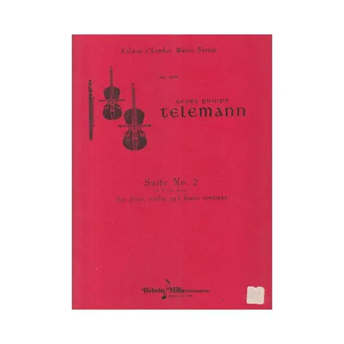 Suite N.2 In B Flat Major for flute, violin und basso continuo