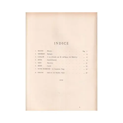 Pezzi Scelti Per Violino