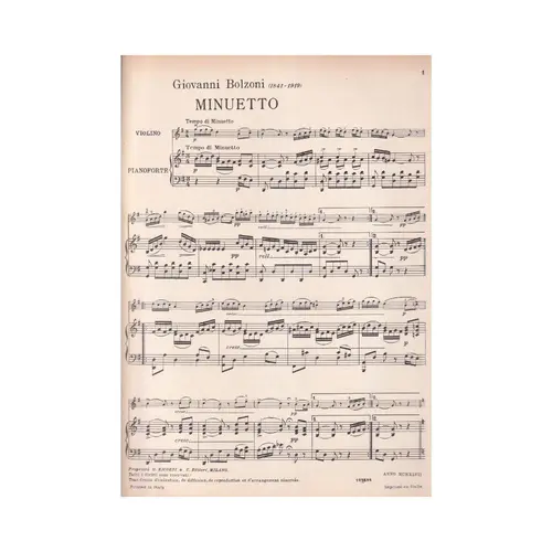 Pezzi Scelti Per Violino