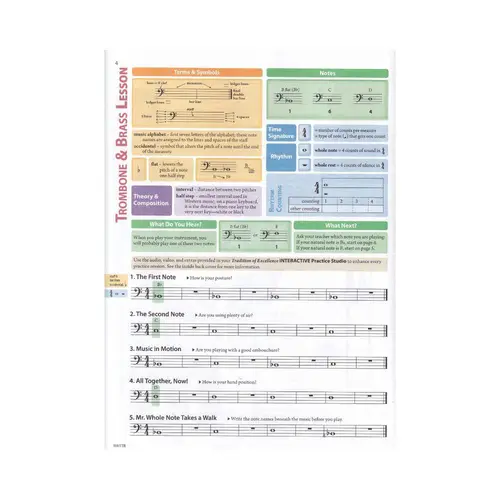 Tradition of Excellence Book 1 - Trombone