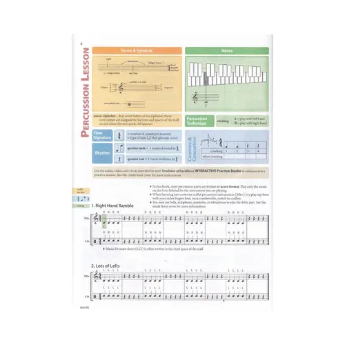 Tradition of Excellence Book 1 - Percussion