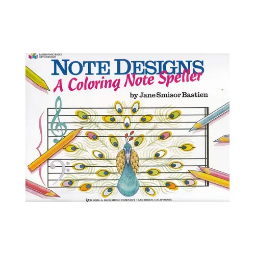 Note Designs: A Coloring Note Speller