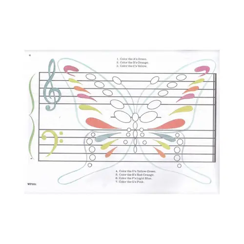 Note Designs: A Coloring Note Speller