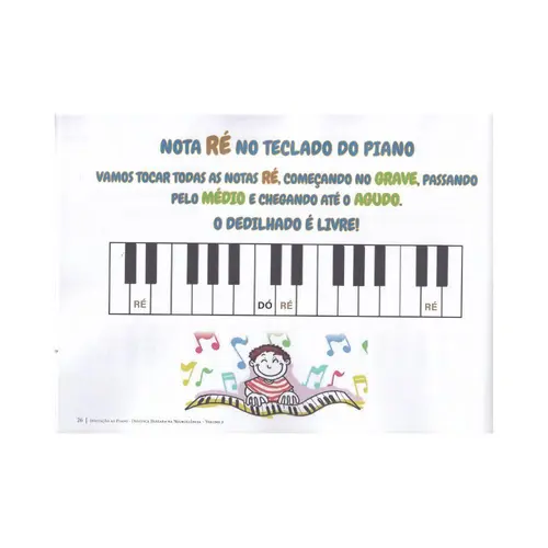 Iniciação ao Piano Didática Baseada na Neurociência Vol.2