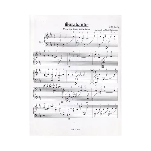 Sarabande -Cb.Ac.