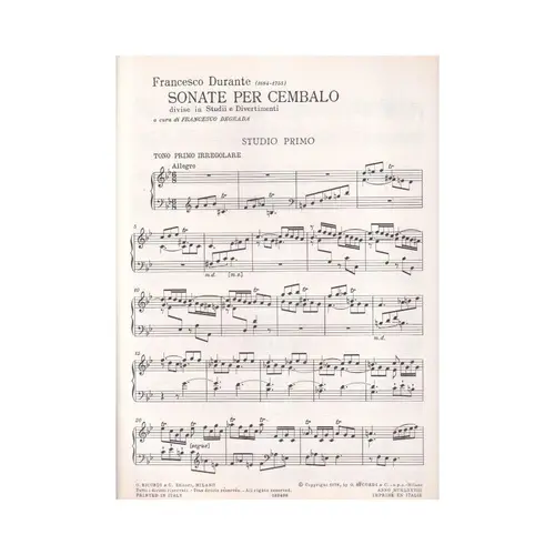 Sonate Per Cembalo