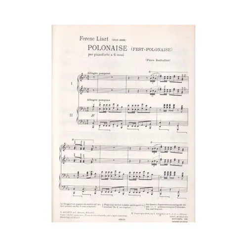 Polonaise - Exemplar Antigo