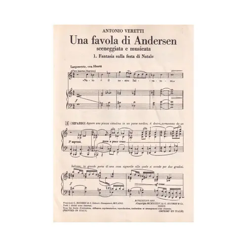 Una Favola Di Andersen (Opera)