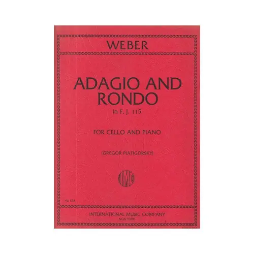Adagio And Rondo In F-J.115 For Cello