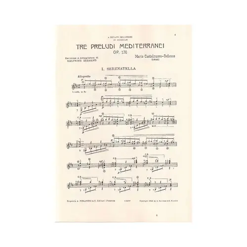 Tre preludi mediterranei Op.176