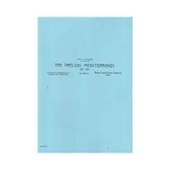 Tre preludi mediterranei Op.176