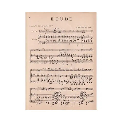 Etude -Op.8 N.11