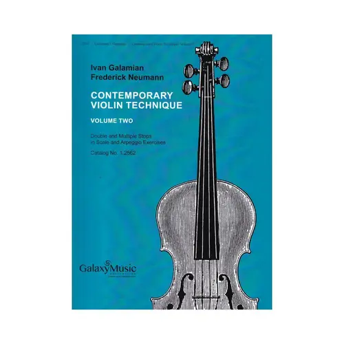 The Galamian Contemporary Violin Technique Vol.2