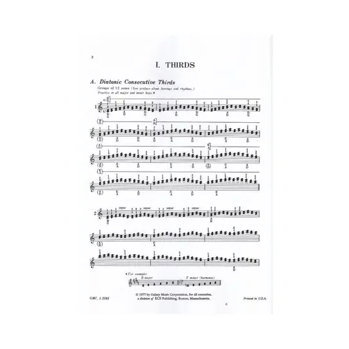 The Galamian Contemporary Violin Technique Vol.2