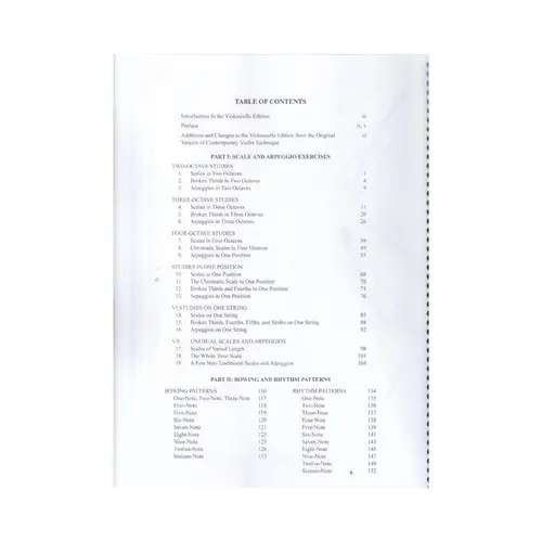 The Galamian Scale System for Violoncello Vol.1