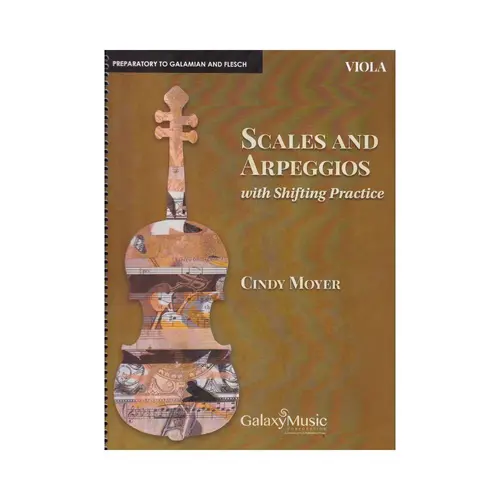 Scales and Arpeggios with Shifting Practice: Viola