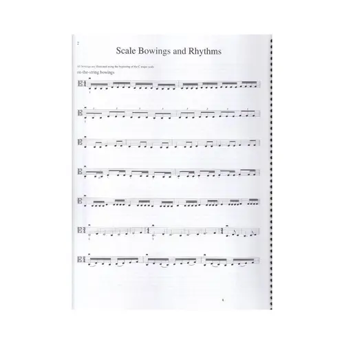 Scales and Arpeggios with Shifting Practice: Viola