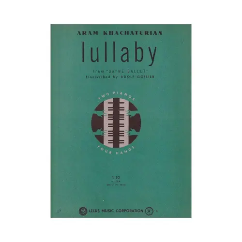 Lullaby - from "Gayne Ballet"