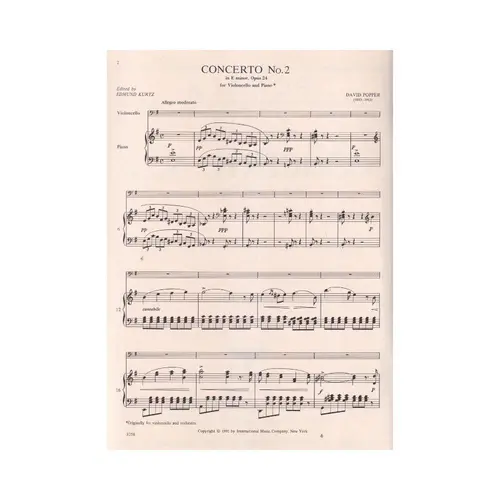 Concerto N.2 In E Min-Op.24