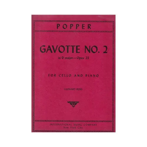 Gavotte N.2 - D Maj. - Op.23